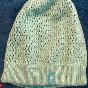 The north face teal hat